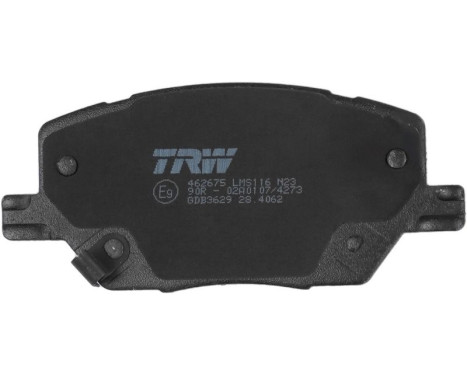 Brake Pad Set, disc brake GDB3629 TRW, Image 5