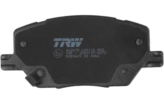 Brake Pad Set, disc brake GDB3629 TRW, Image 5