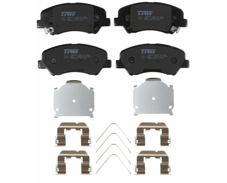 Brake Pad Set, disc brake GDB3630 TRW, Image 2