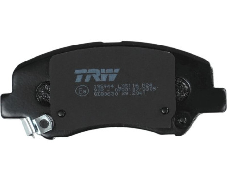 Brake Pad Set, disc brake GDB3630 TRW, Image 5