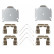 Brake Pad Set, disc brake GDB3630 TRW, Thumbnail 6