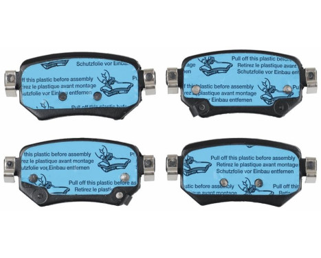 Brake Pad Set, disc brake GDB3632 TRW, Image 3