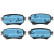 Brake Pad Set, disc brake GDB3632 TRW, Thumbnail 3