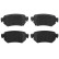 Brake Pad Set, disc brake GDB3632 TRW, Thumbnail 4