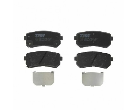 Brake Pad Set, disc brake GDB3636 TRW