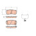 Brake Pad Set, disc brake GDB3636 TRW, Thumbnail 2