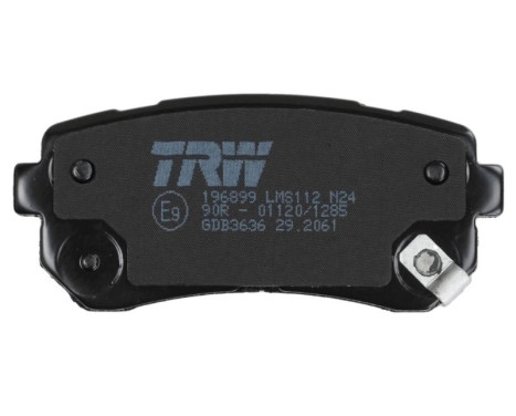 Brake Pad Set, disc brake GDB3636 TRW, Image 6