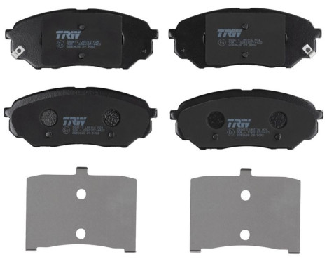 Brake Pad Set, disc brake GDB3638 TRW, Image 2