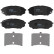 Brake Pad Set, disc brake GDB3638 TRW, Thumbnail 2