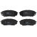 Brake Pad Set, disc brake GDB3638 TRW, Thumbnail 4