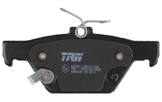 Brake Pad Set, disc brake GDB3639 TRW, Image 4