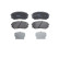 Brake Pad Set, disc brake GDB3640 TRW