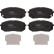 Brake Pad Set, disc brake GDB3640 TRW, Thumbnail 2