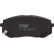 Brake Pad Set, disc brake GDB3640 TRW, Thumbnail 4