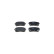 Brake Pad Set, disc brake GDB3641 TRW, Thumbnail 2