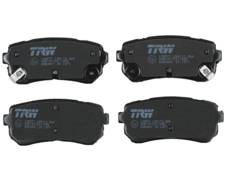 Brake Pad Set, disc brake GDB3641 TRW, Image 3