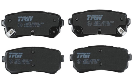 Brake Pad Set, disc brake GDB3641 TRW, Image 3