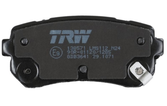 Brake Pad Set, disc brake GDB3641 TRW, Image 5