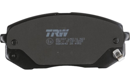 Brake Pad Set, disc brake GDB3642 TRW, Image 6