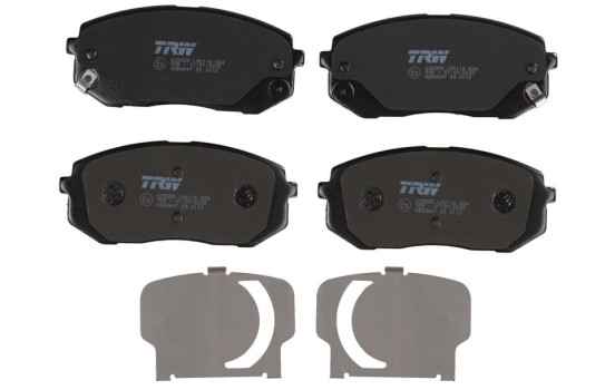 Brake Pad Set, disc brake GDB3647 TRW, Image 3