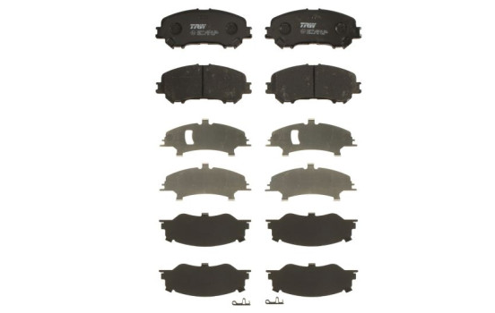 Brake Pad Set, disc brake GDB3648 TRW