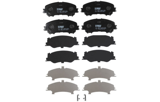 Brake Pad Set, disc brake GDB3648 TRW, Image 3