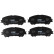 Brake Pad Set, disc brake GDB3648 TRW, Thumbnail 4