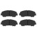 Brake Pad Set, disc brake GDB3648 TRW, Thumbnail 5