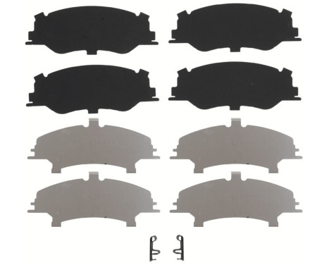 Brake Pad Set, disc brake GDB3648 TRW, Image 7