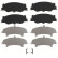 Brake Pad Set, disc brake GDB3648 TRW, Thumbnail 7