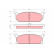 Brake Pad Set, disc brake GDB382 TRW, Thumbnail 2