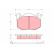 Brake Pad Set, disc brake GDB386 TRW, Thumbnail 2
