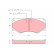 Brake Pad Set, disc brake GDB389 TRW, Thumbnail 2