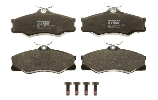 Brake Pad Set, disc brake GDB399 TRW, Image 3