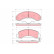 Brake Pad Set, disc brake GDB4004 TRW, Thumbnail 2