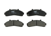 Brake Pad Set, disc brake GDB4010 TRW