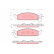 Brake Pad Set, disc brake GDB4016 TRW, Thumbnail 2