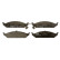 Brake Pad Set, disc brake GDB4016 TRW, Thumbnail 3