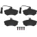 Brake Pad Set, disc brake GDB404 TRW, Thumbnail 2