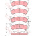Brake Pad Set, disc brake GDB4041 TRW
