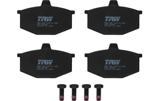 Brake Pad Set, disc brake GDB405 TRW, Image 2