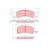 Brake Pad Set, disc brake GDB4054 TRW, Thumbnail 2