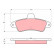 Brake Pad Set, disc brake GDB4084 TRW, Thumbnail 2