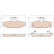 Brake Pad Set, disc brake GDB4089 TRW, Thumbnail 2