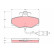 Brake Pad Set, disc brake GDB412 TRW, Thumbnail 2