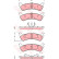 Brake Pad Set, disc brake GDB4123 TRW