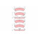 Brake Pad Set, disc brake GDB4124 TRW, Thumbnail 2