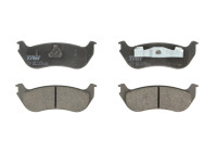 Brake Pad Set, disc brake GDB4132 TRW