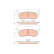 Brake Pad Set, disc brake GDB4132 TRW, Thumbnail 2