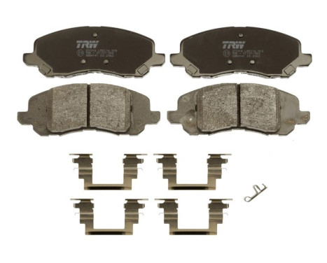 Brake Pad Set, disc brake GDB4141 TRW, Image 3